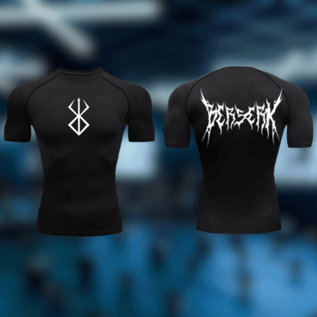 BSRK Compression - Black Short Sleeve - Trenflex