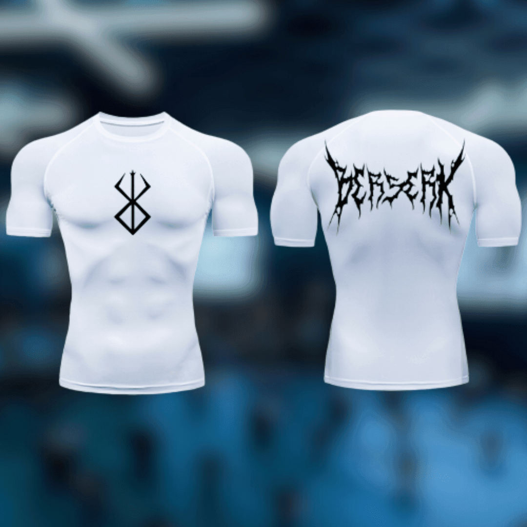 BSRK Compression - White Short Sleeve - Trenflex