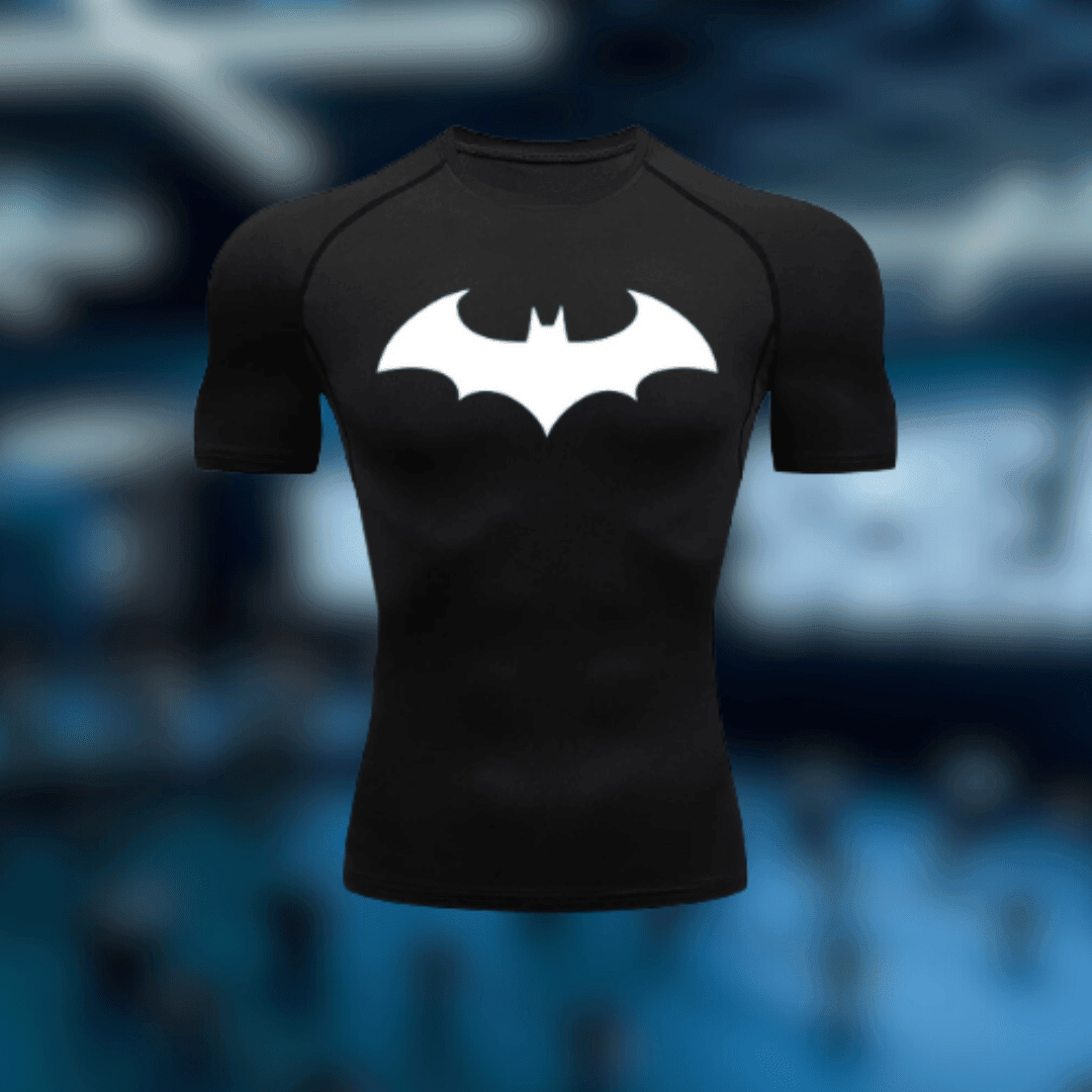 Dark Knight Compression - Black Short Sleeve - Trenflex