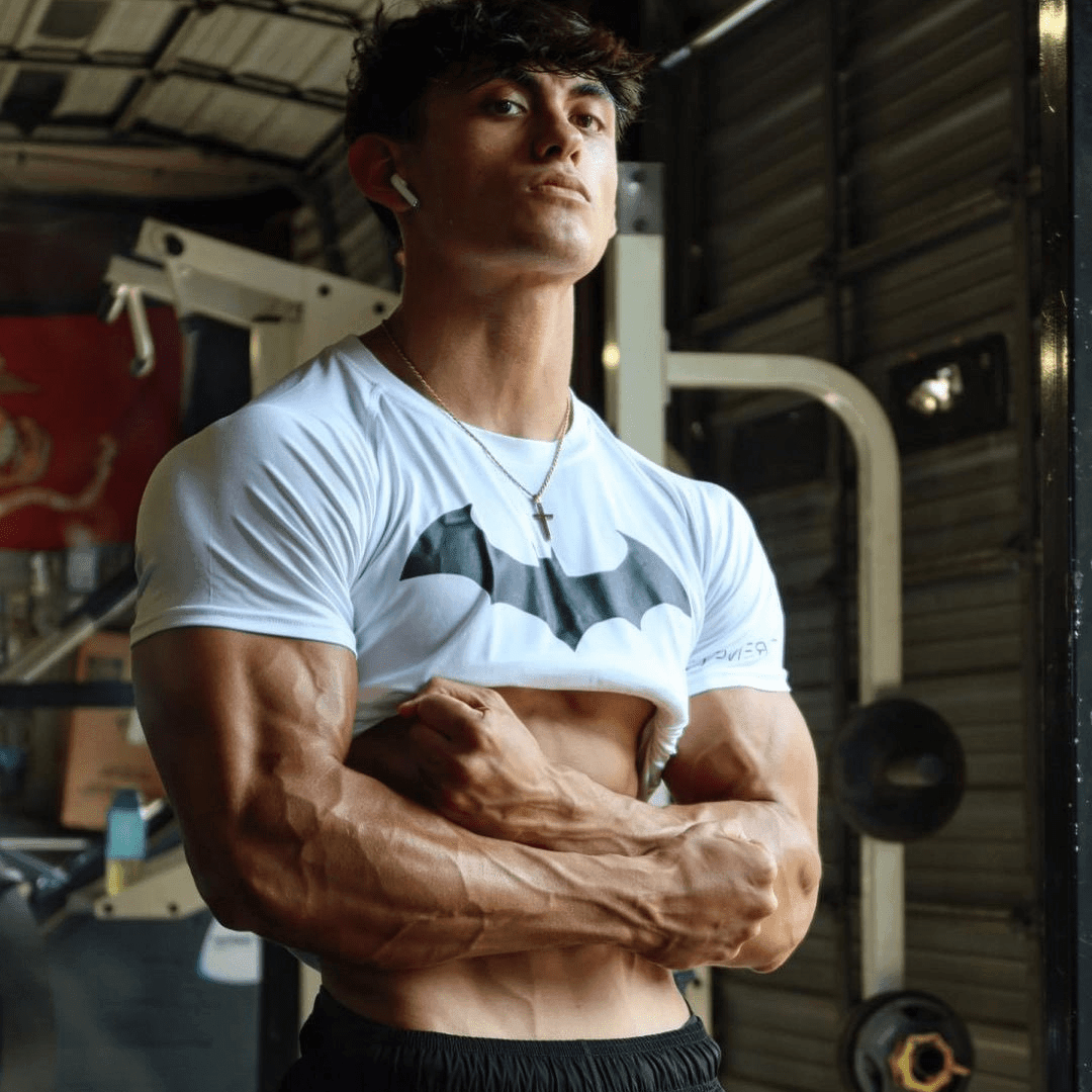 Dark Knight Compression - White Short Sleeve - Trenflex