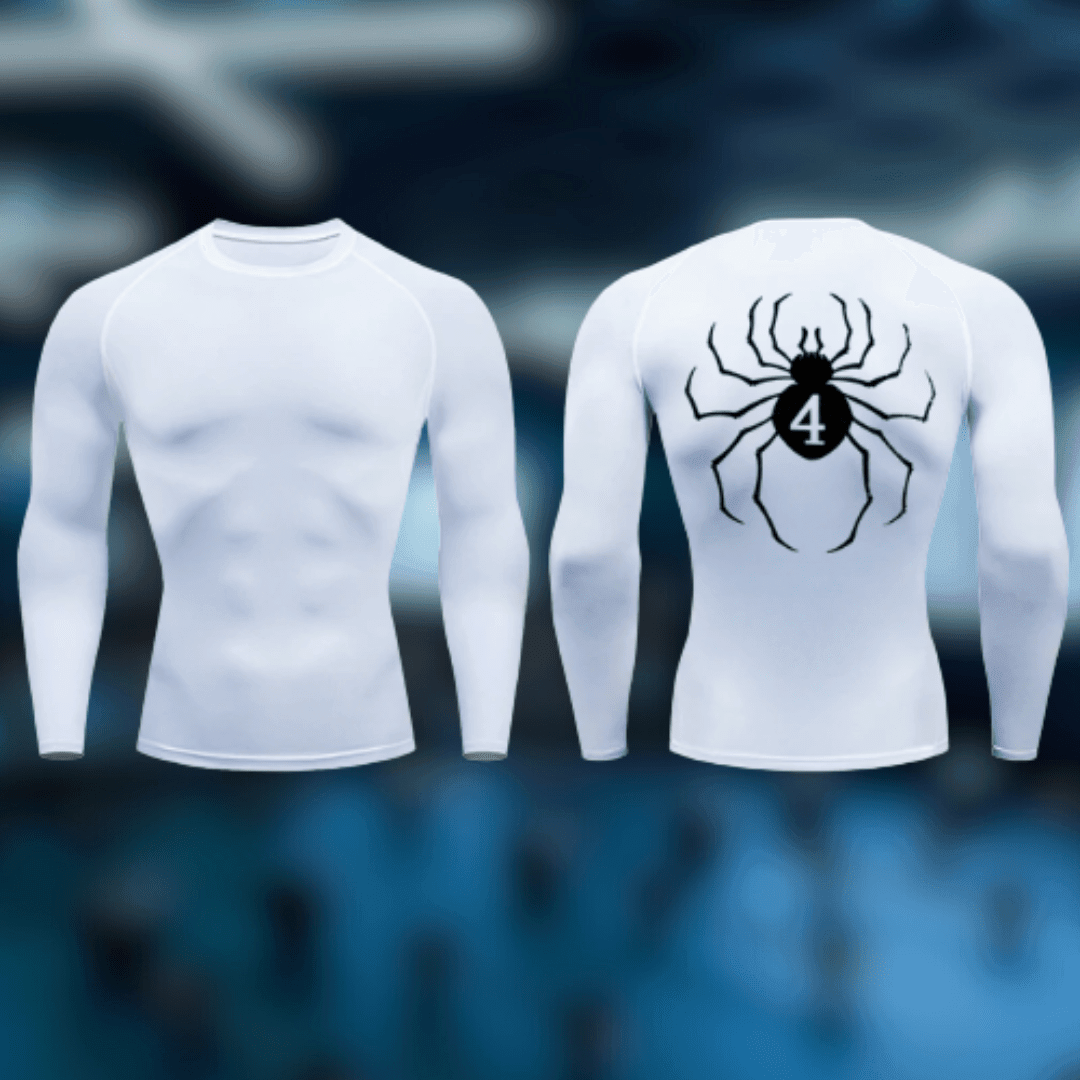 HxH Compression - White Long Sleeve - Trenflex