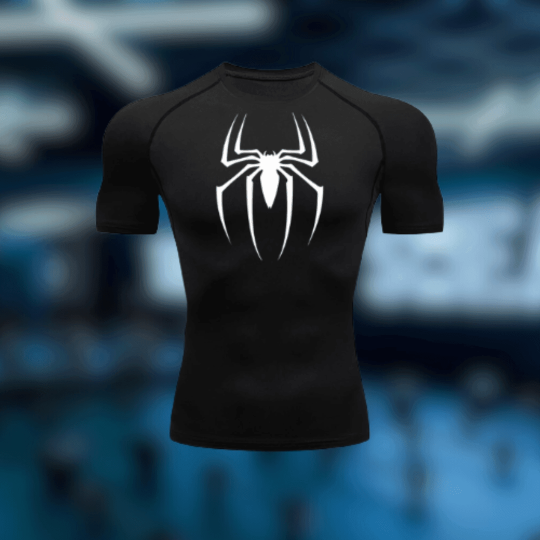 Spidey Compression - Black Short Sleeve - Trenflex