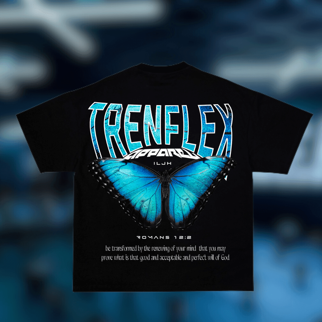 TrenFlex Butterfly Oversized Tee - Trenflex