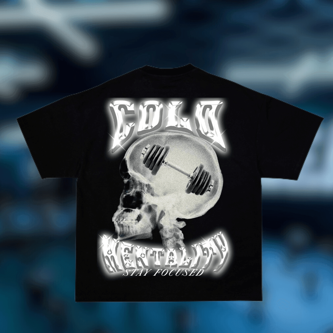 TrenFlex 'Cold Mentality' Oversized Graphic Tee - Trenflex