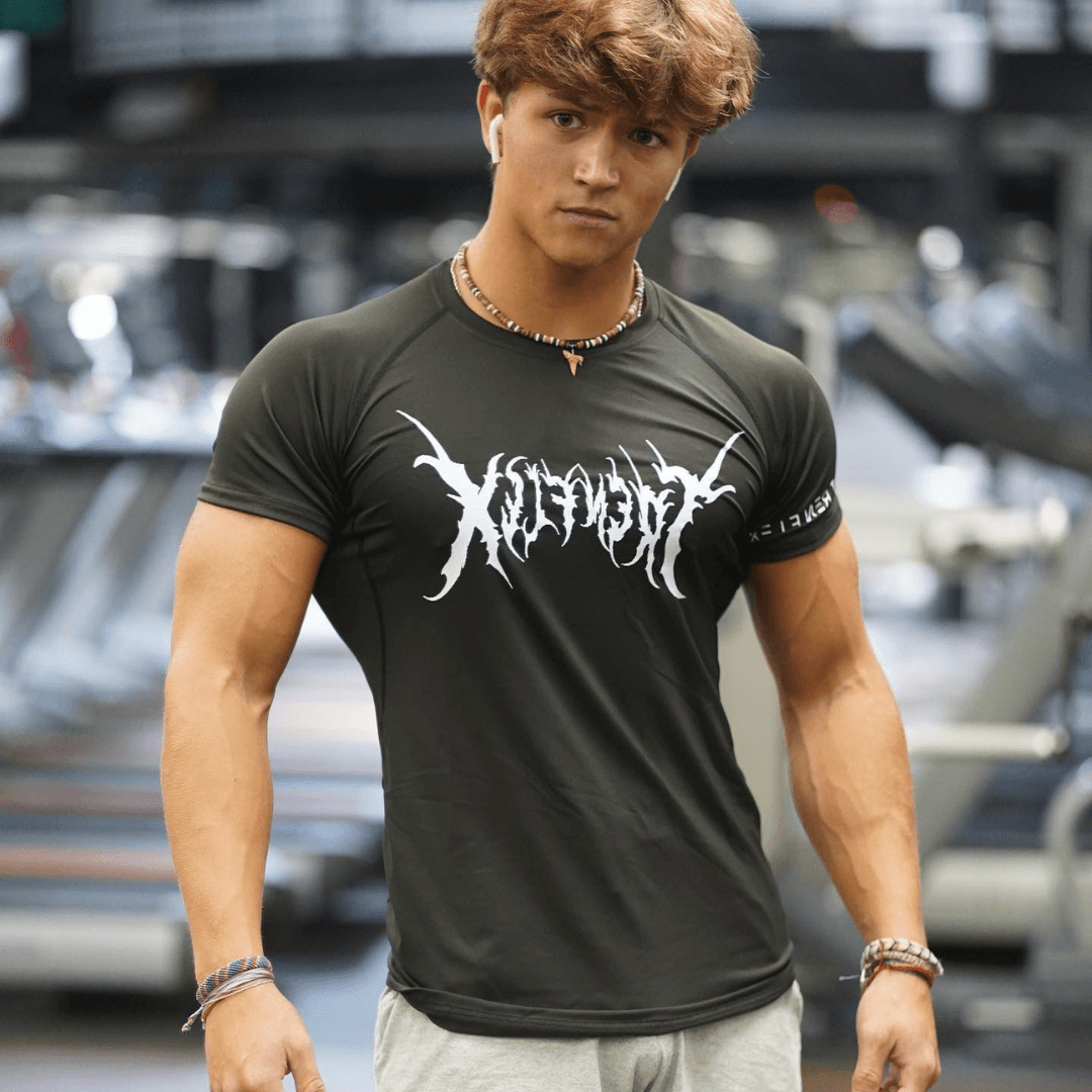 TrenFlex Compression - Black Short Sleeve - Trenflex