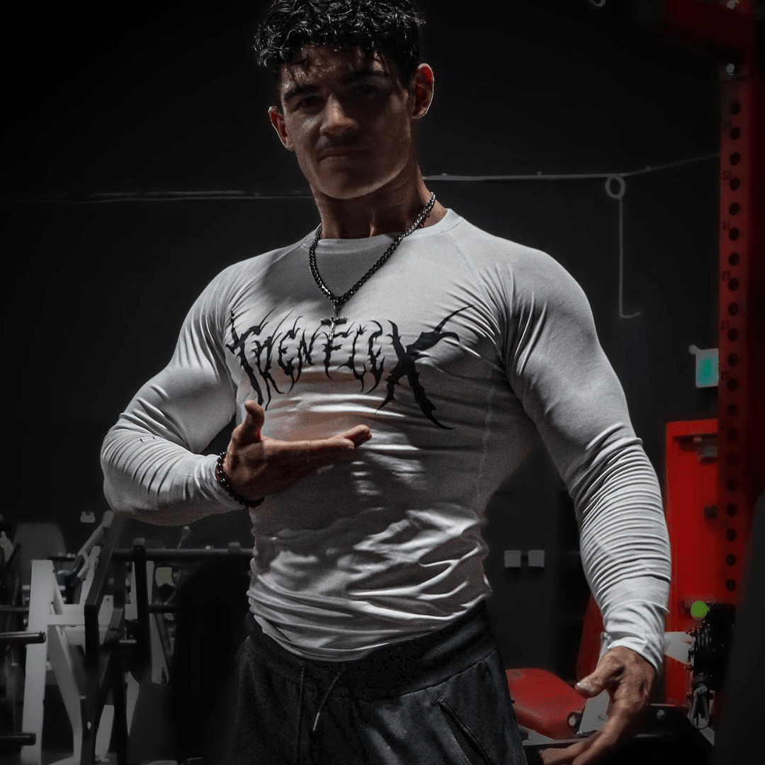 TrenFlex Compression - White Long Sleeve - Trenflex