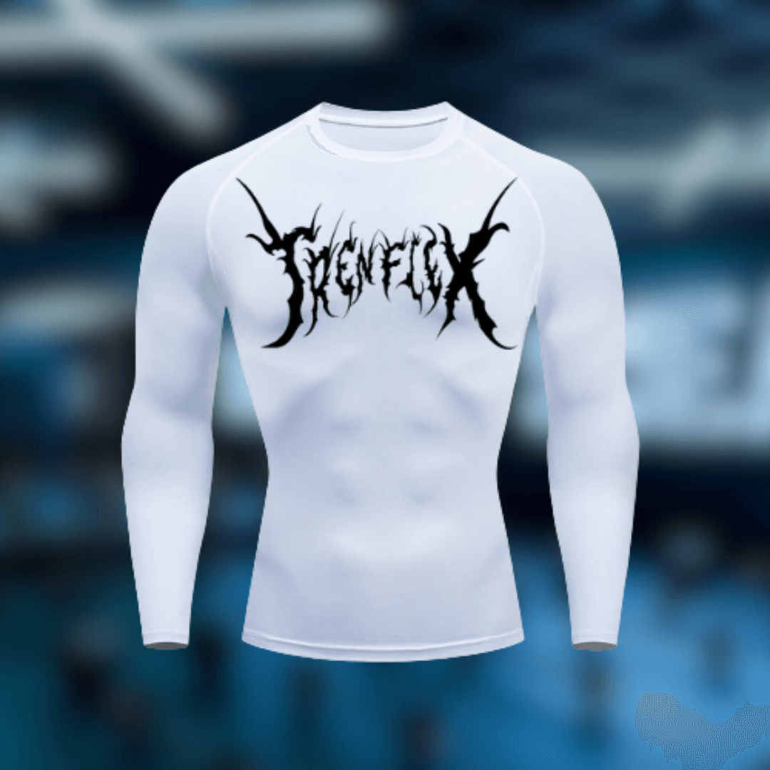 TrenFlex Compression - White Long Sleeve - Trenflex