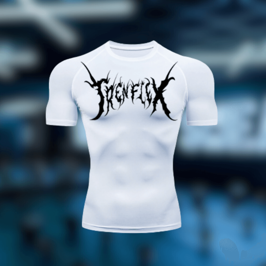 TrenFlex Compression - White Short Sleeve - Trenflex