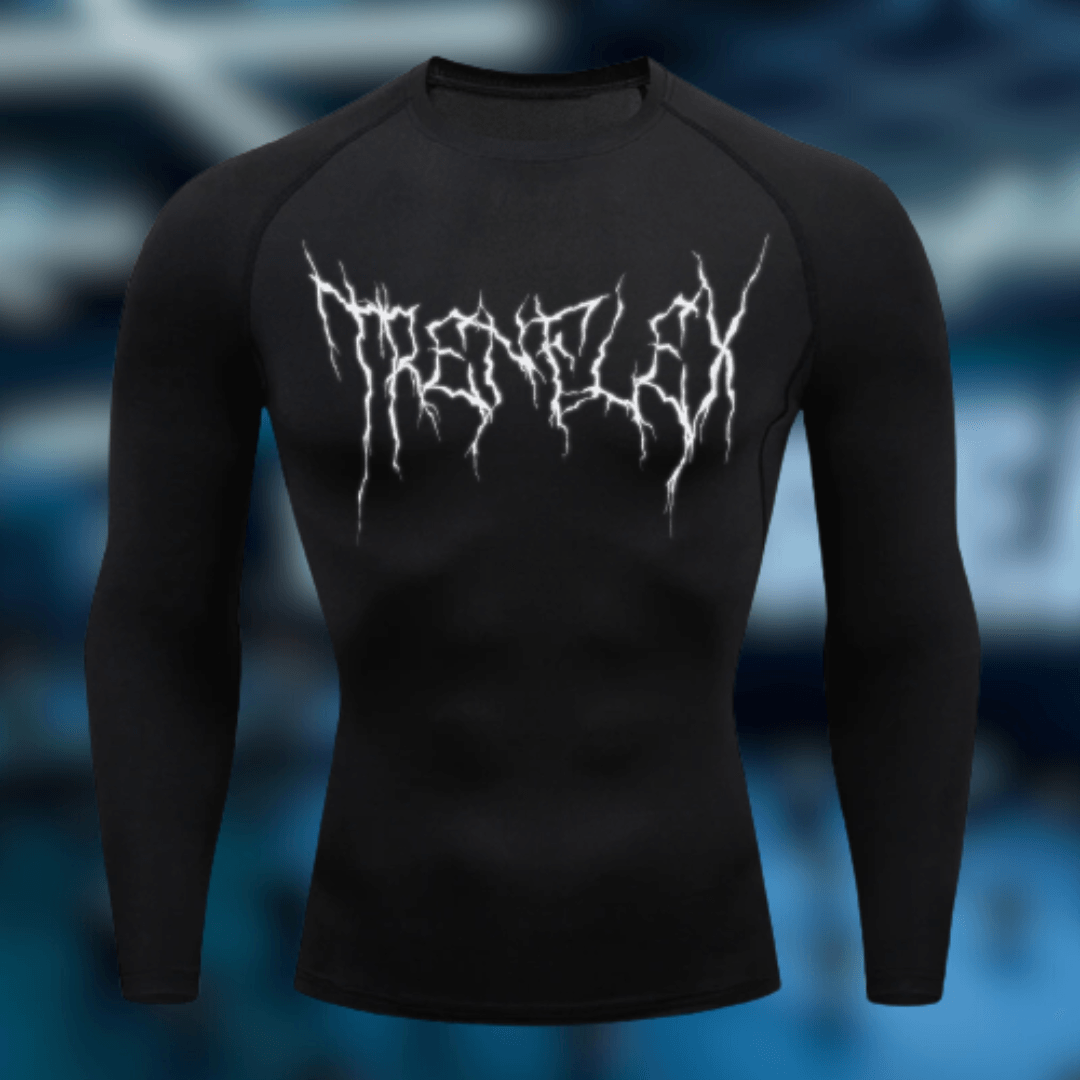 TrenFlex Lightning Compression - Black Long Sleeve - Trenflex