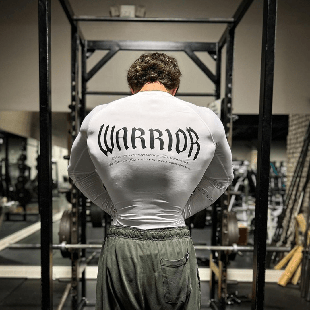 Warrior Compression - White Long Sleeve - Trenflex
