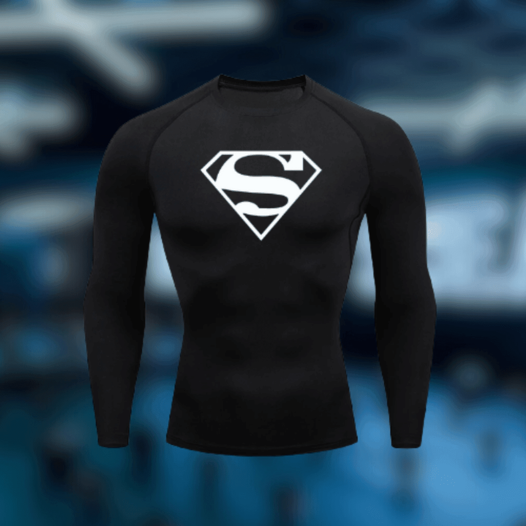 Kryptonite Compression - Black Long Sleeve - Trenflex