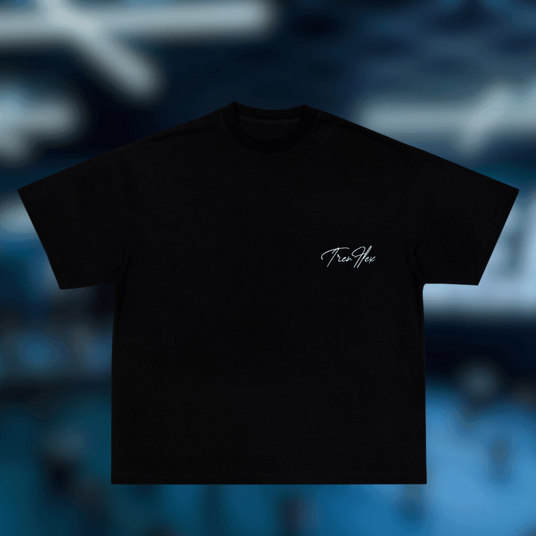TrenFlex 'Cold Mentality' Oversized Graphic Tee - Trenflex