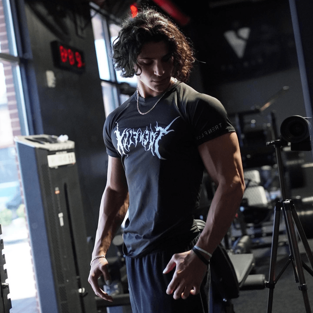 TrenFlex Compression - Black Short Sleeve - Trenflex